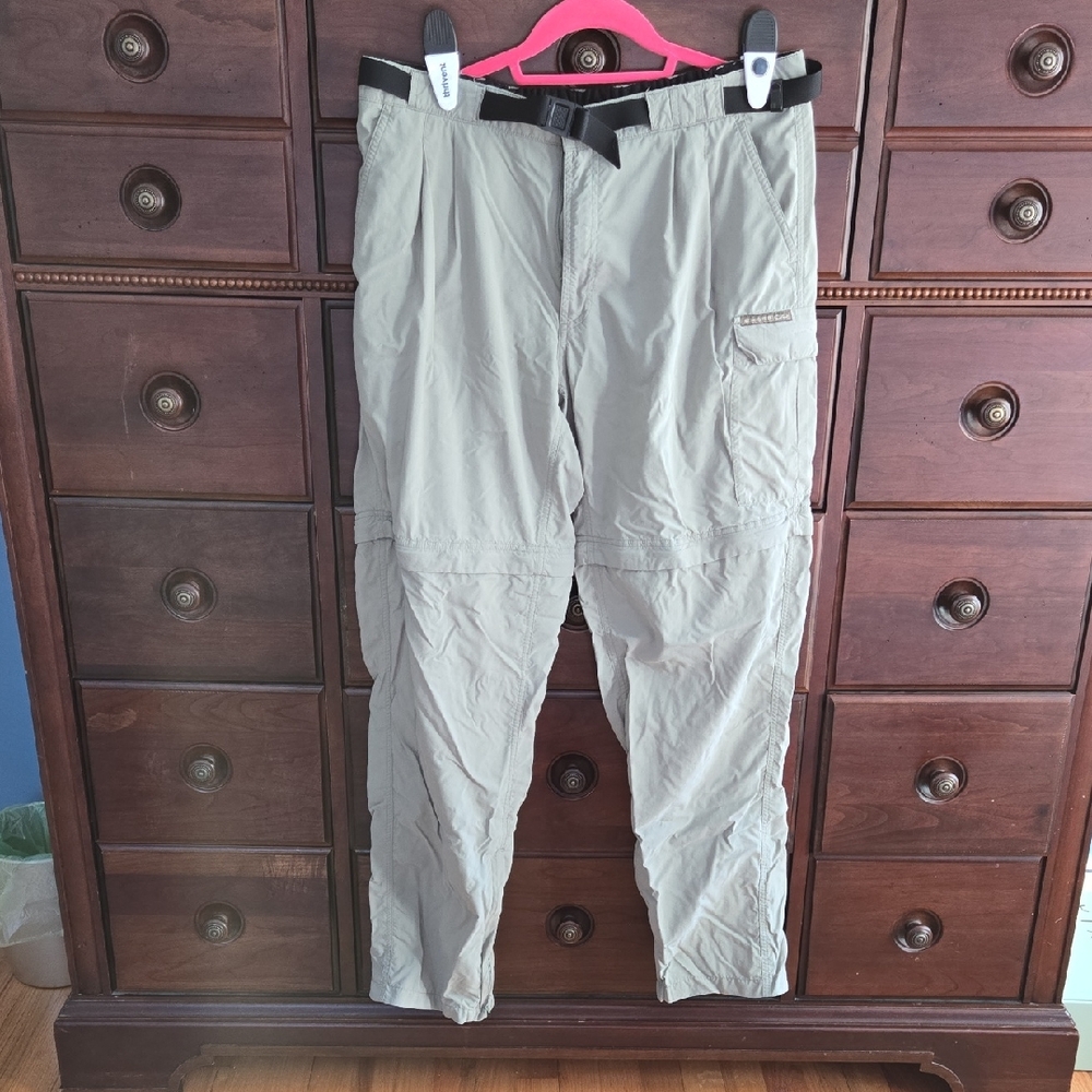 Men's Ex Officio Zip Off Hiking/Fishing Pants Size Large
